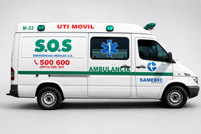 Ambulancia S.O.S. , unidad UTI móvil