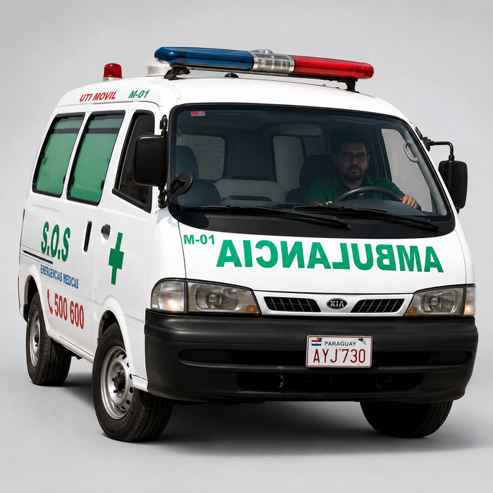 Ambulancia S.O.S., unidad de traslado